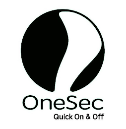 ONESEC QUICK ON & OFF