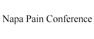 NAPA PAIN CONFERENCE