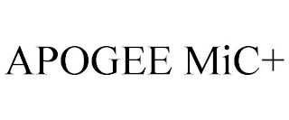 APOGEE MIC+