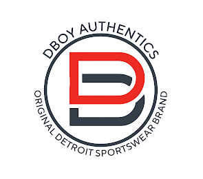 DBOY AUTHENTICS - ORIGINAL DETROIT SPORTSWEAR BRAND DB