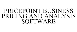 PRICEPOINT BUSINESS PRICING AND ANALYSIS SOFTWARE