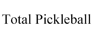 TOTAL PICKLEBALL