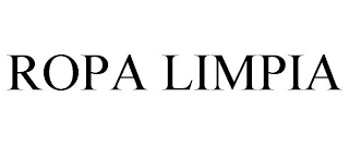 ROPA LIMPIA