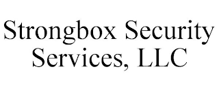 STRONGBOX SECURITY SERVICES, LLC