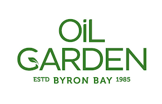 OIL GARDEN ESTD BYRON BAY 1985