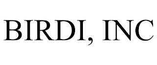 BIRDI, INC