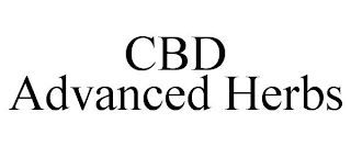 CBD ADVANCED HERBS