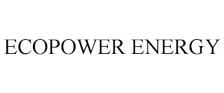 ECOPOWER ENERGY