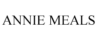 ANNIE MEALS