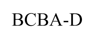 BCBA-D