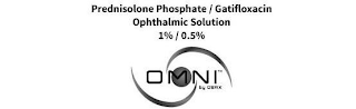 PREDNISOLONE PHOSPHATE / GATIFLOXACIN OPHTHALMIC SOLUTION 1% / 0.5% OMNI BY OSRX