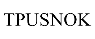 TPUSNOK