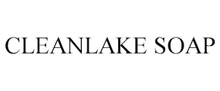 CLEANLAKE SOAP