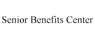 SENIOR BENEFITS CENTER