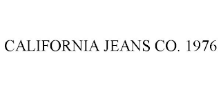 CALIFORNIA JEANS CO. 1976