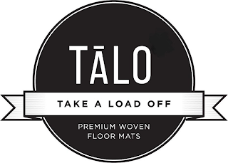 TALO TAKE A LOAD OFF PREMIUM WOVEN FLOOR MATS