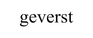 GEVERST