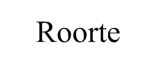 ROORTE