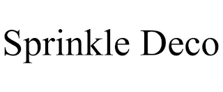 SPRINKLE DECO