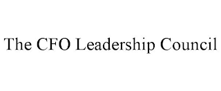 THE CFO LEADERSHIP COUNCIL