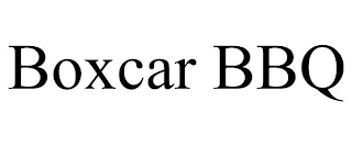 BOXCAR BBQ