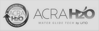 ACRA H2O WATER GLIDE TECH BY UNO WATER GLIDE TECH FAST DRYING & ANTIBACTERIAL UNO ACRA H2O