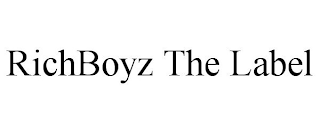 RICHBOYZ THE LABEL