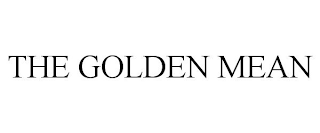 THE GOLDEN MEAN