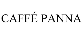 CAFFÉ PANNA