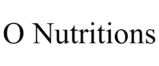 O NUTRITIONS