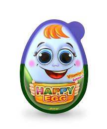 HAPPY EGG JOY GUMMIES WITH VITAMIN C + TOY