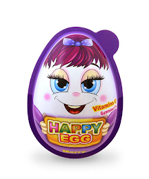 HAPPY EGG MERRY VITAMIN C GUMMIES + TOYS