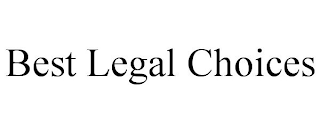 BEST LEGAL CHOICES