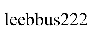 LEEBBUS222