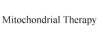 MITOCHONDRIAL THERAPY