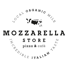 LOCAL ORGANIC MILK MOZZARELLA STORE PIZZA & CAFE INCREDIBLE ITALIAN TASTE