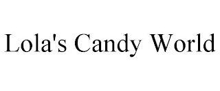 LOLA'S CANDY WORLD