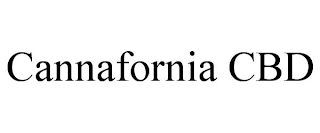 CANNAFORNIA CBD
