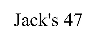 JACK'S 47