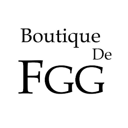 BOUTIQUE DE FGG