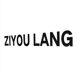 ZIYOU LANG