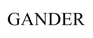 GANDER