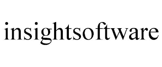 INSIGHTSOFTWARE