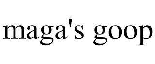 MAGA'S GOOP