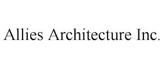 ALLIES ARCHITECTURE INC.