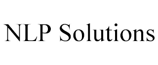 NLP SOLUTIONS