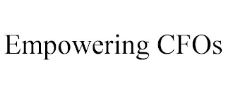 EMPOWERING CFOS