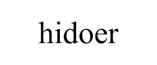 HIDOER