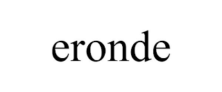 ERONDE