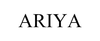 ARIYA